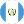Profile avatar with blue circular background and a small white face icon