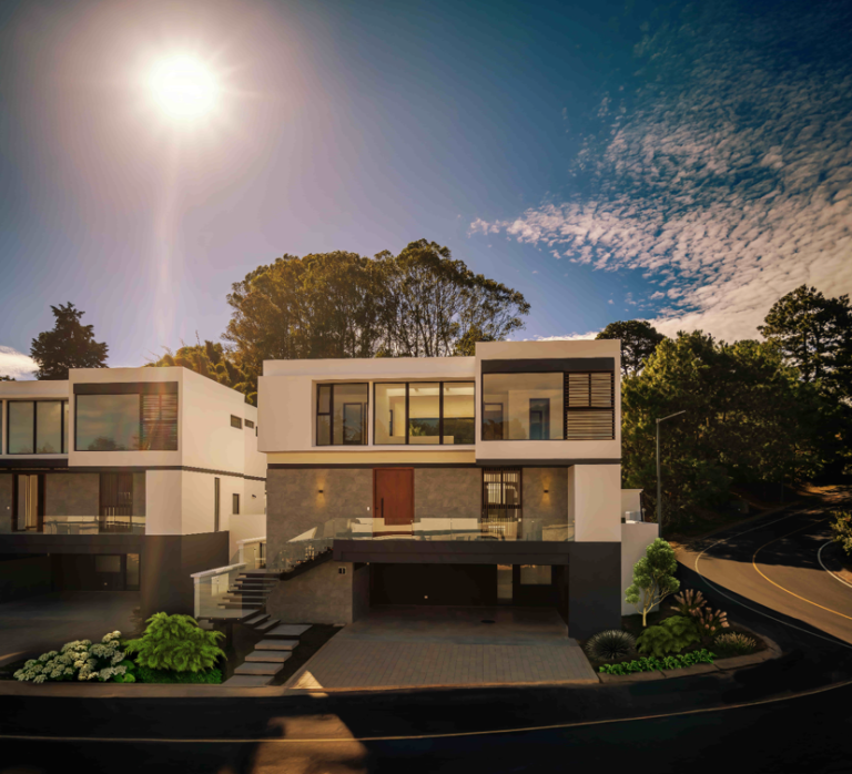 Residencia de lujo en sauces el pulté desarrollada por deconsa diseño contemporáneo de robbie newbill rodeada de naturaleza y exclusividad